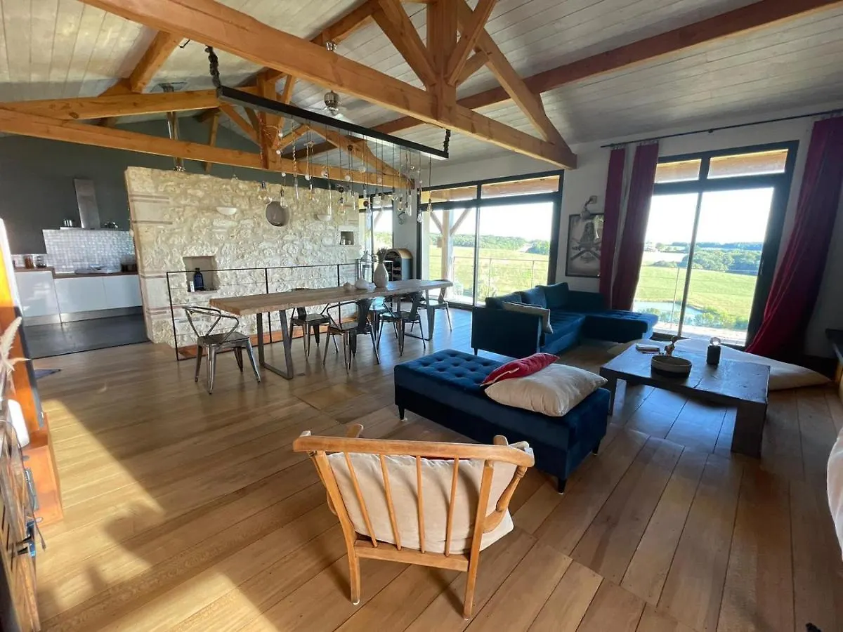 Maison Passive - Vue Panoramique, Terrasses, Cheminee, Piscine Privee Blaziert بيت للعطل